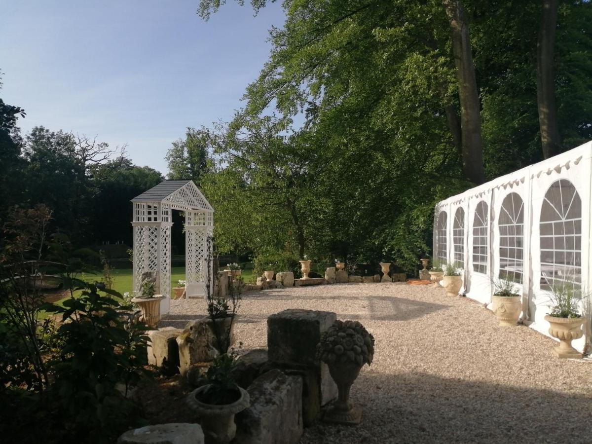 Appartement Édouard André dans château XIX ème Bracquetuit Exterior foto